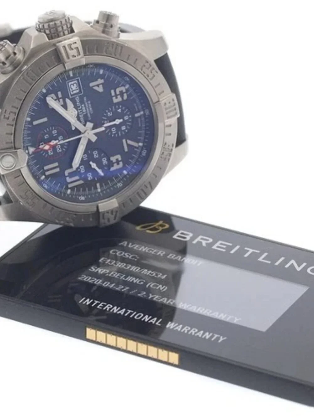 BREITLING Avenger banded E13383 Chronograph Automatic Men's Watch_965584